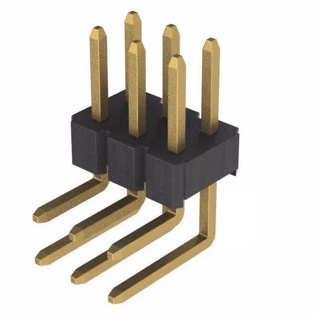 2PH2R-06-UA Adam Tech  Headers Male Pins